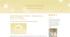 Desktop Screenshot of nadinehead.com